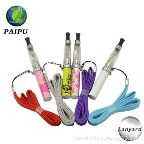 hot e cigarette lanyard cigarette ego necklace Leather bag e cigarette